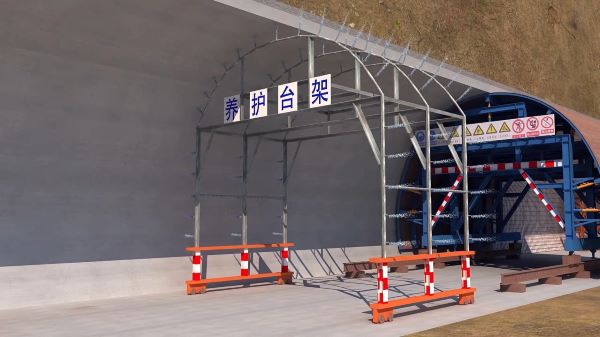 通化隧道施工动画制作公司 - 隧道施工工艺和施工方法 - 隧道施工汇报动画视频 - bim 工程施工动画